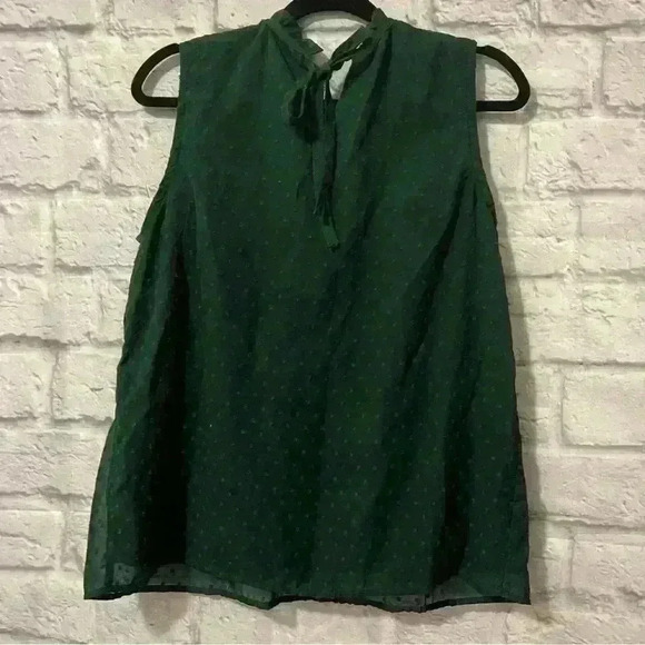 Womens Swiss Dot Green Medium - Picture 5 of 5